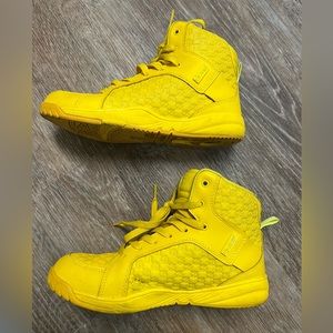 Zumba yellow high tops. Well loved with still much more life left